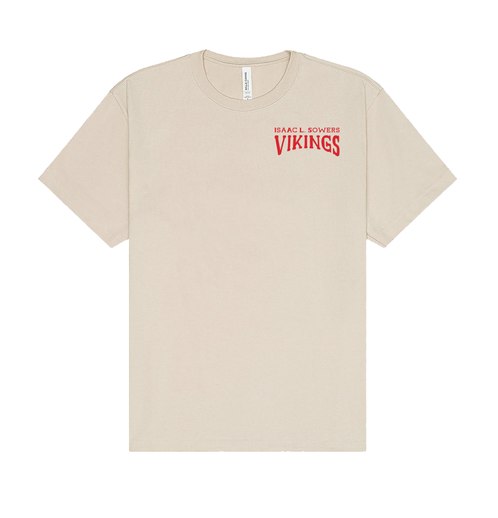 2026-27 Vikings Bone T Sand T-Shirt