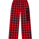 Red Varsity Vikings Flannels